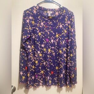 Logo Layers sheer shirt